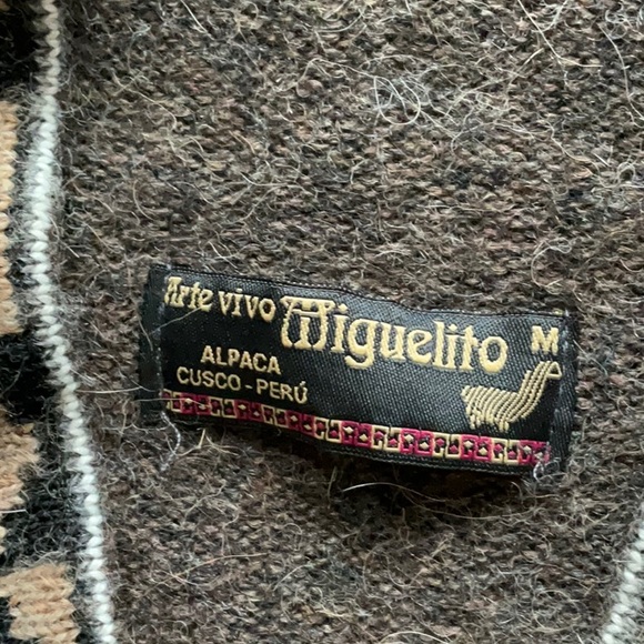 Alpaca pullover Sweater S/M - Picture 2 of 4